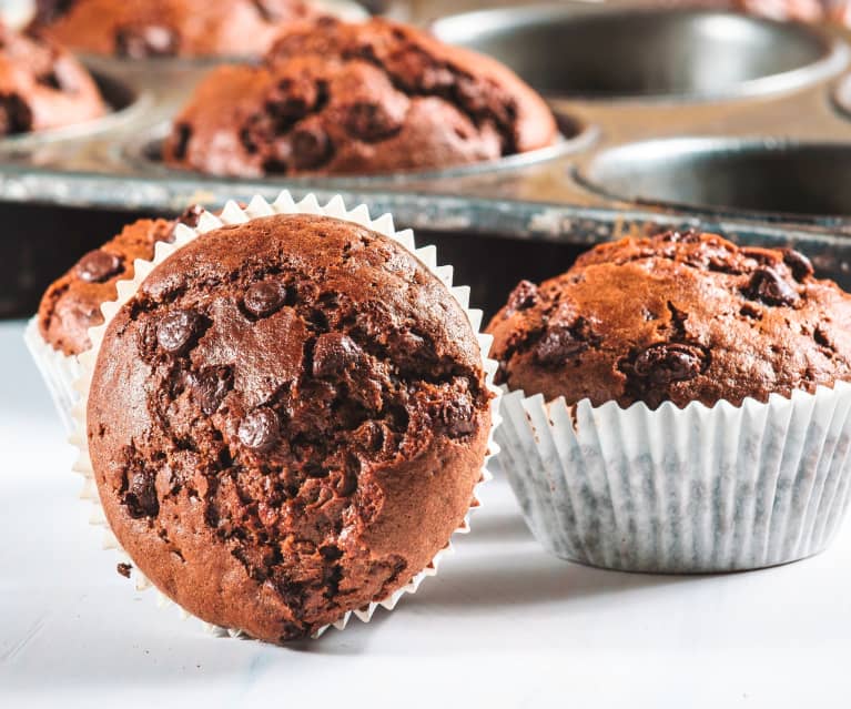 Chaga Mushroom and Chocolate Muffins