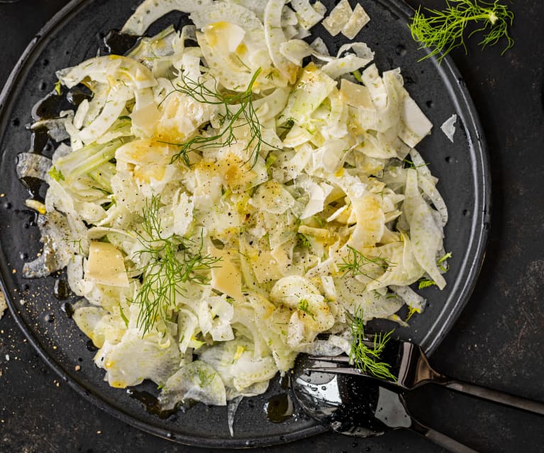 Insalata di finocchi con parmigiano