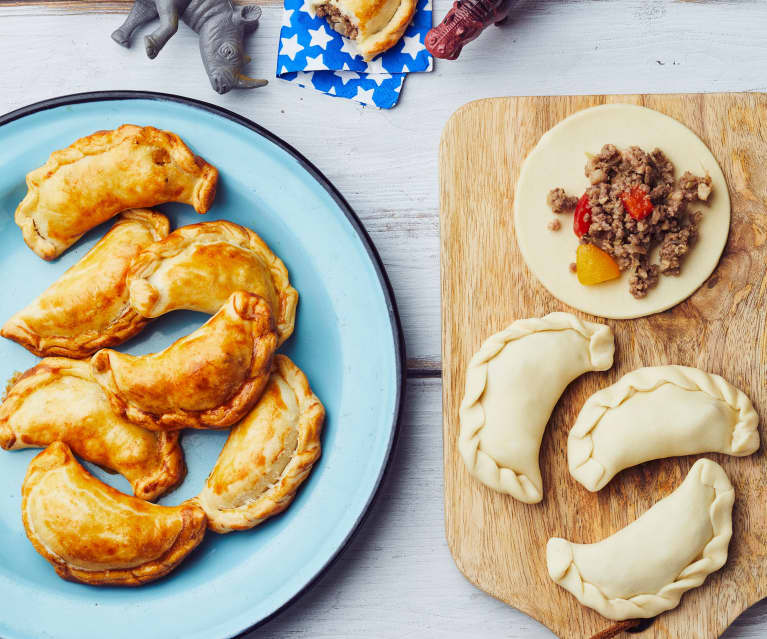 Empanadas au bœuf et aux poivrons