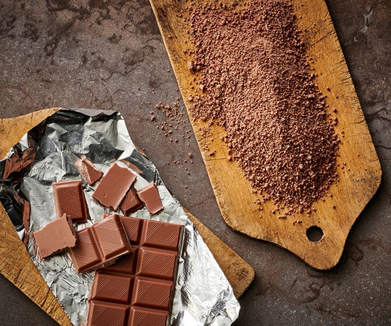 Chocolate con leche rallado fino (polvo de chocolate, 70-200 g) - Cookidoo®  – la plataforma de recetas oficial de Thermomix®