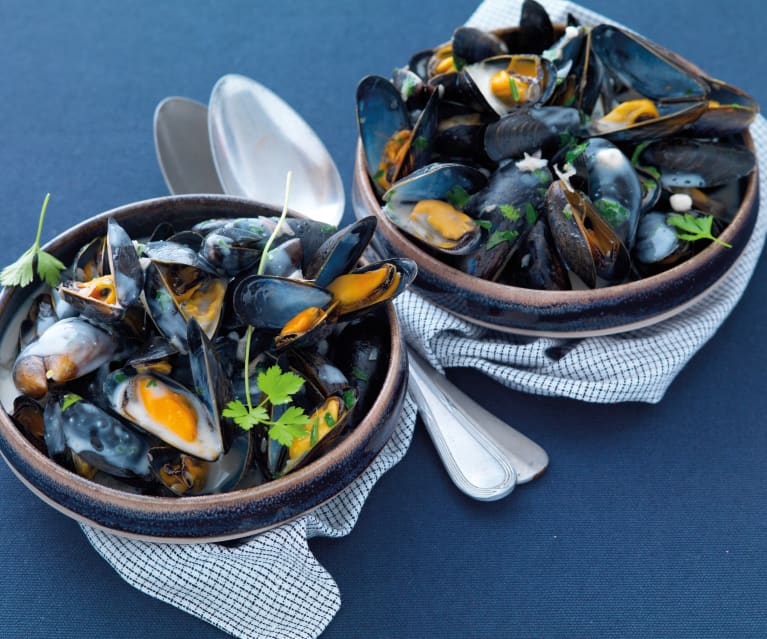 Moules marinières au cookeo - Recette par Recette Thermomix