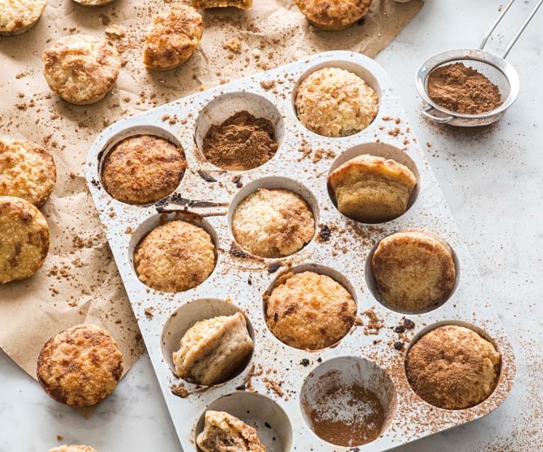 Muffins de manzana y zanahoria