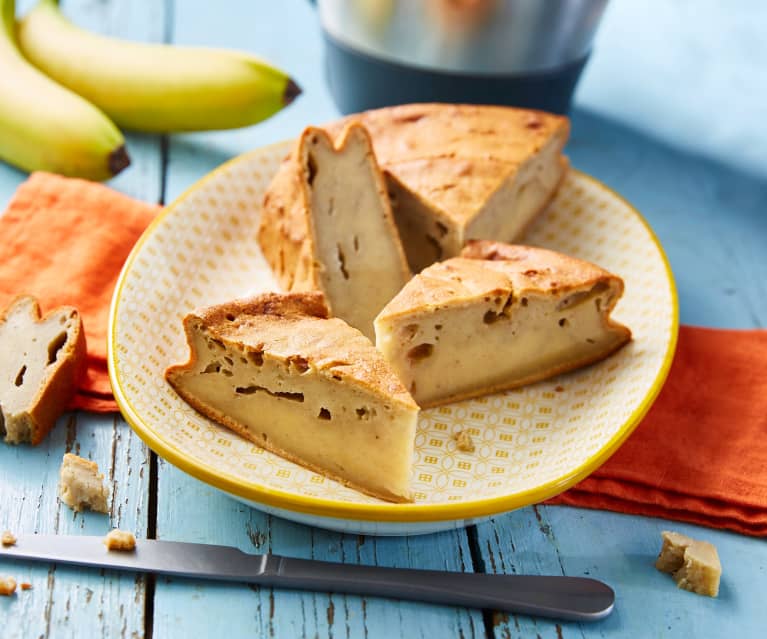 Gâteau cubain au rhum et à la banane