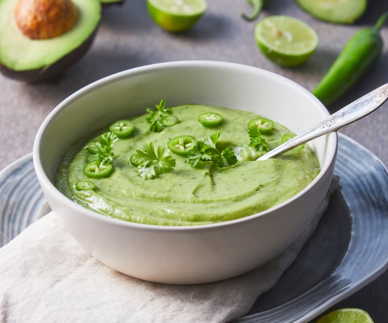 Sopa fría de aguacate - Cookidoo® – la plataforma de recetas oficial de  Thermomix®