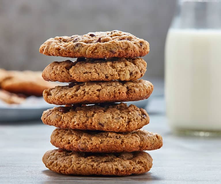 Biscuits aux pépites de chocolat sans gluten à l'avoine