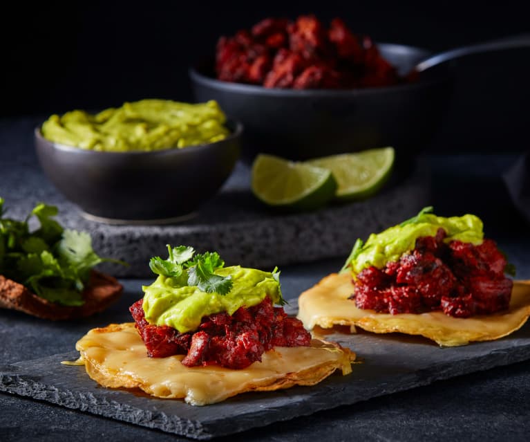 Tostadas de suadero adobado y guacamole TM6 - Cookidoo® – la plataforma de  recetas oficial de Thermomix®