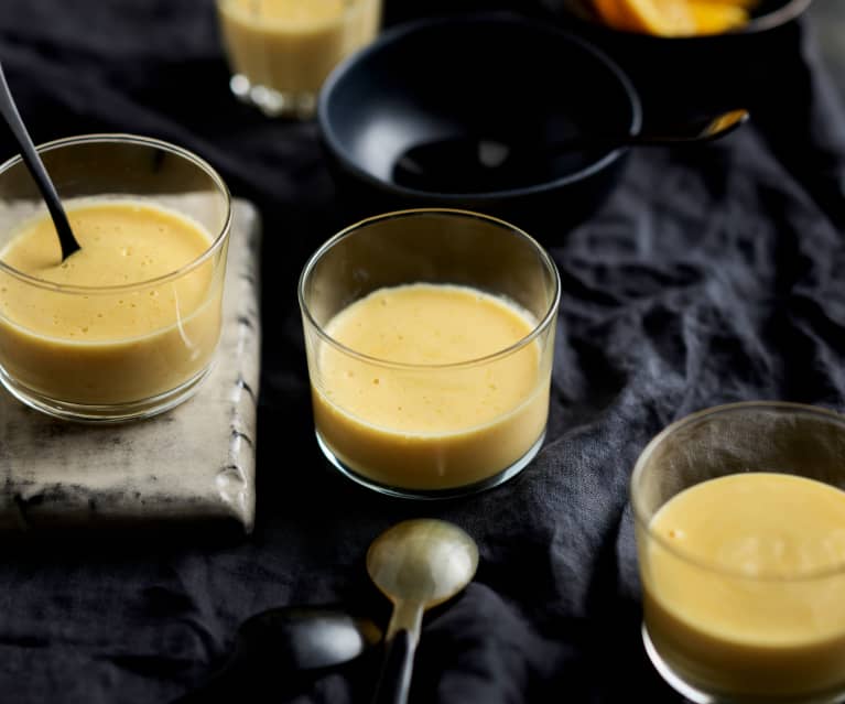 Zabaione de licor de laranja