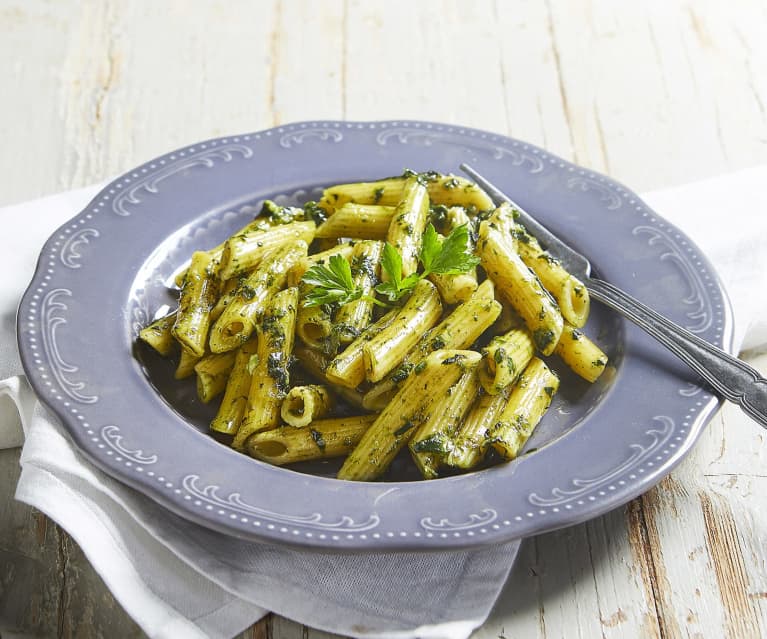 Pasta al pesto di prezzemolo