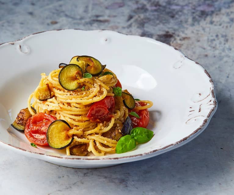 Spaghetti leggeri alla norma (Bimby Friend)