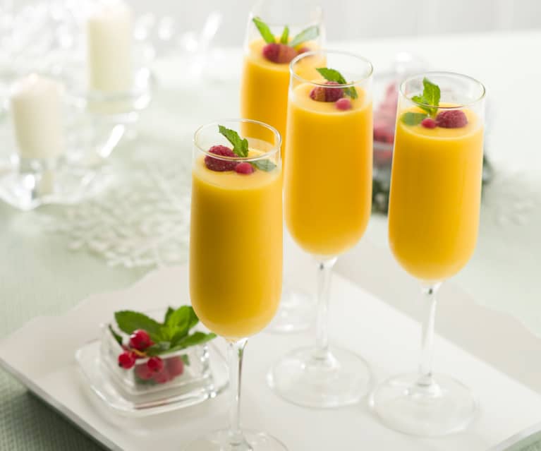 Mango pudding