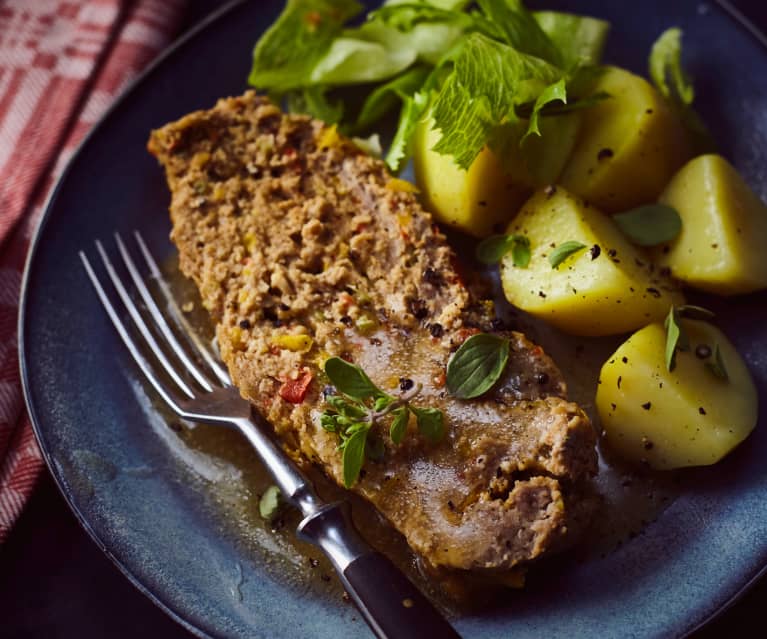 Hackfleisch-Bratwurst-Pastete