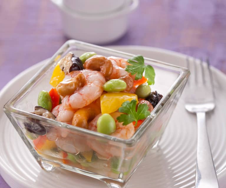 Cashew Nut Prawn Stir-Fry