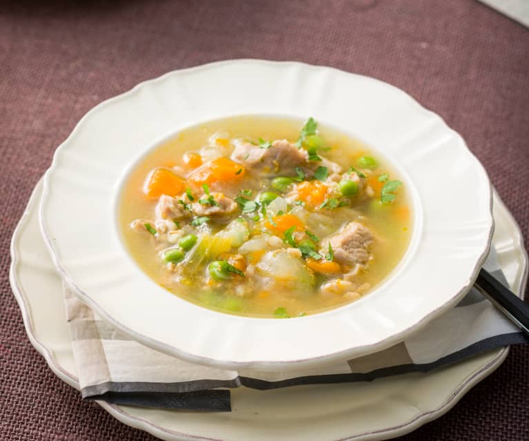 Caldo escocés (Scotch broth)