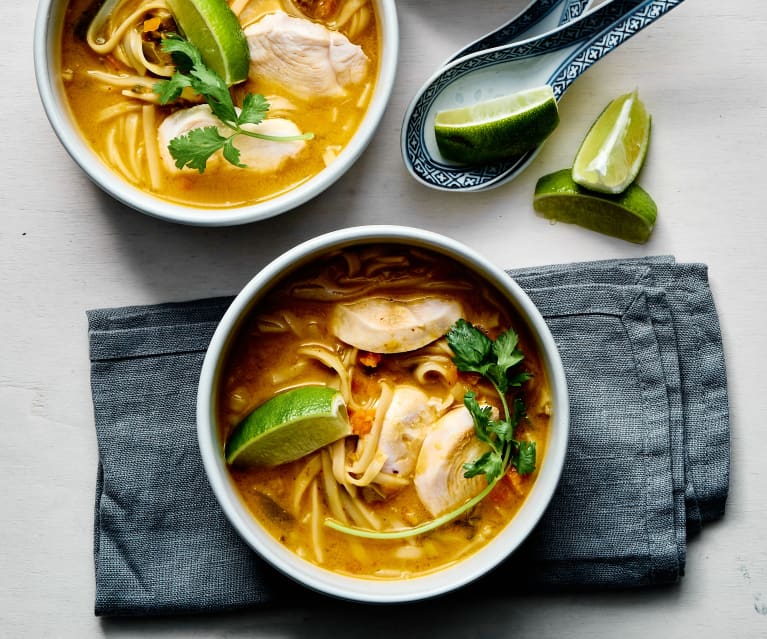 Thai-Nudelsuppe