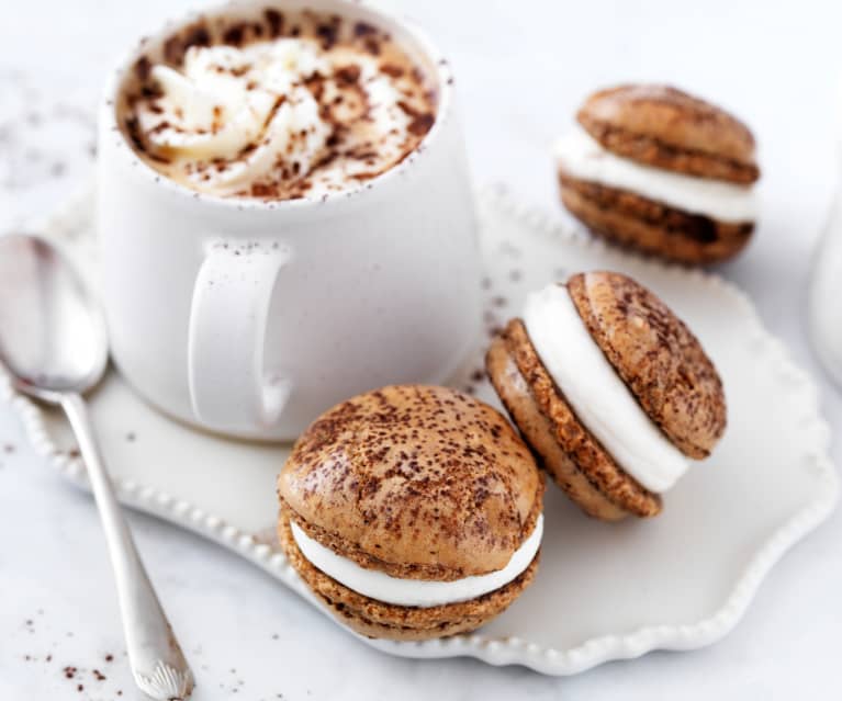 Macarons tiramisu