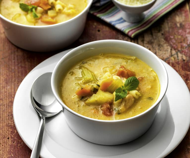 Minestrone (súp mì và rau củ) - Cookidoo® – la nostra piattaforma ufficiale di ricette per Bimby®