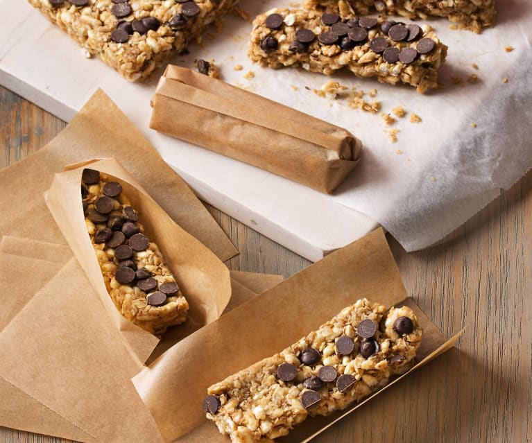 Barritas de cereales caseras con avena 