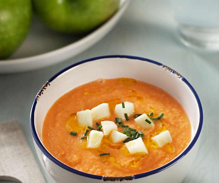 Gazpacho de manzana verde Gazpacho de manzana verde