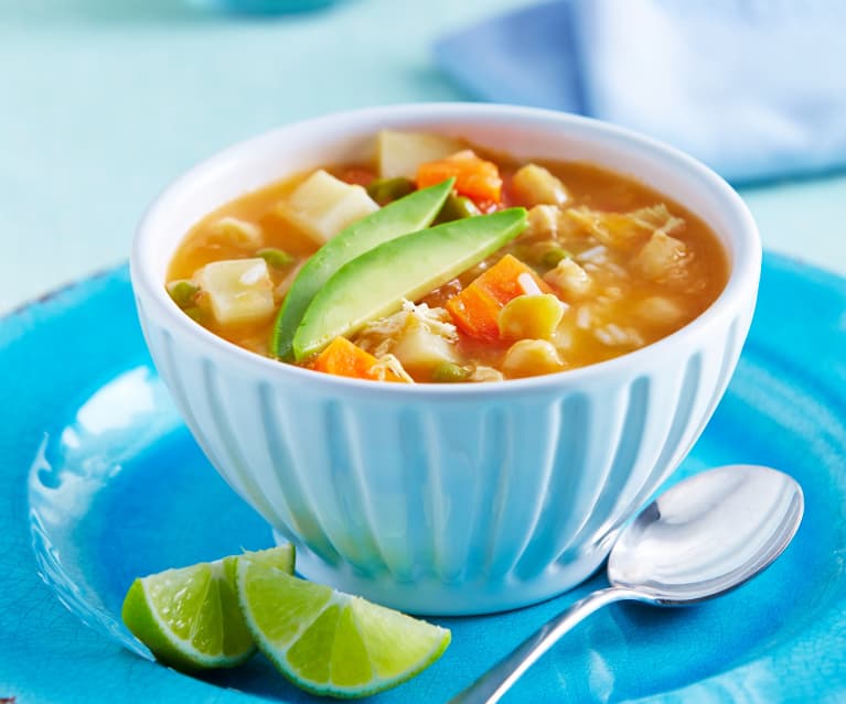 Caldo de pollo básico - Cookidoo® – the official Thermomix® recipe platform