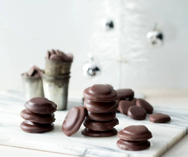 Chocolate mint thins