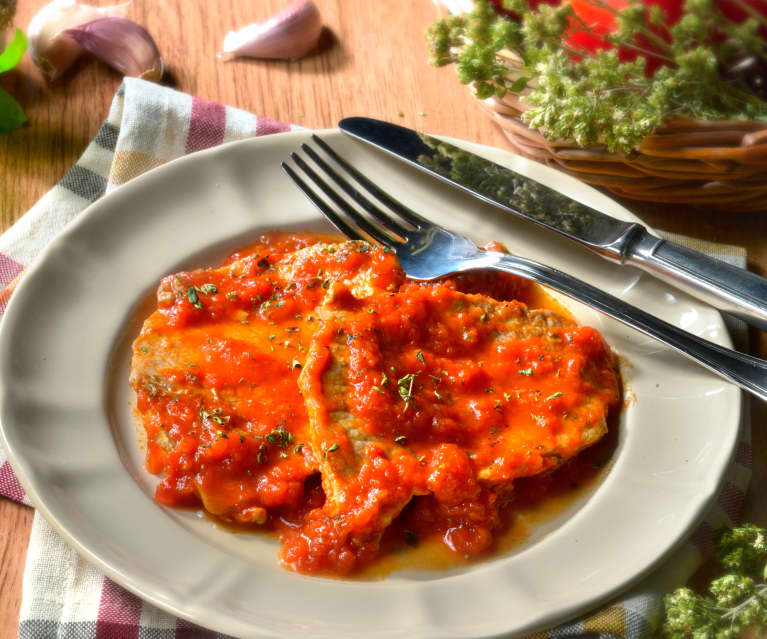 Scaloppine alla pizzaiola