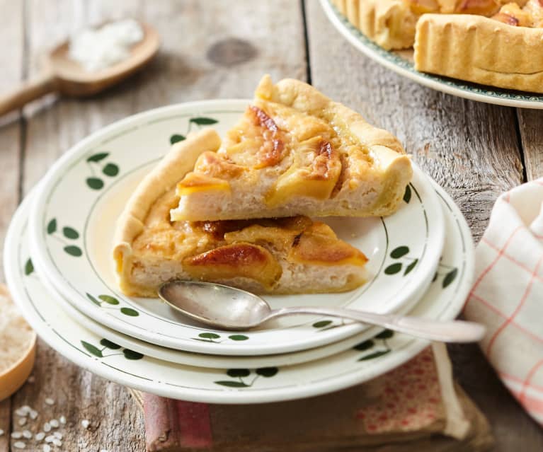 Tarte au riz à la normande