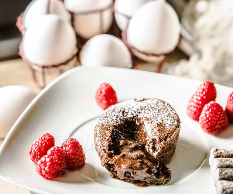 Fondant con chocolate Oaxaqueño