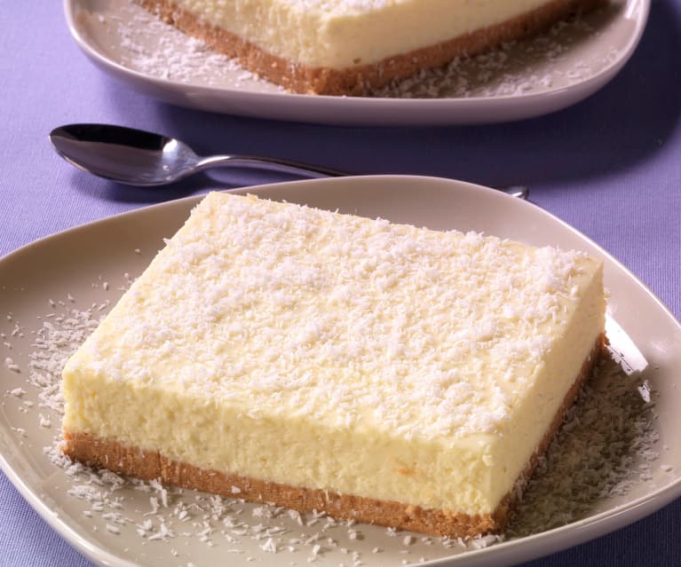 Cheesecake al cocco