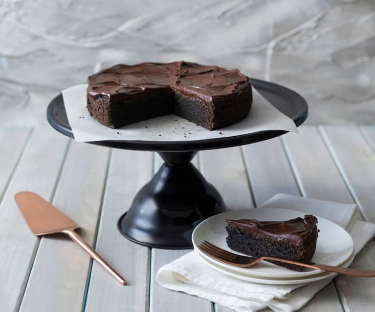 Gluten free chocolate halva cake