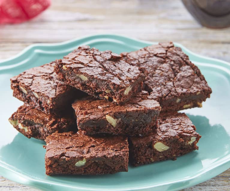 Brownie con nueces