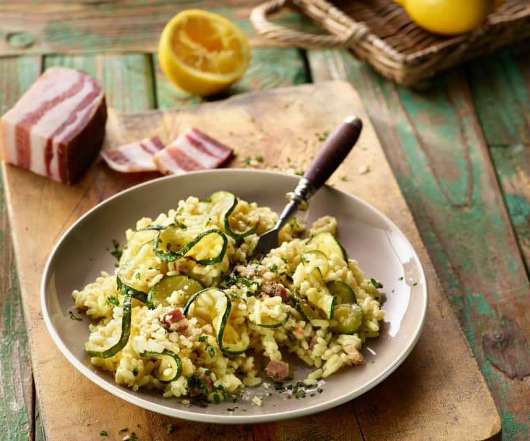 Risotto mit Zucchini