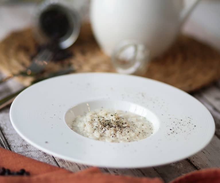 Risotto cacio e pepe (di Francesca Romana Barberini)