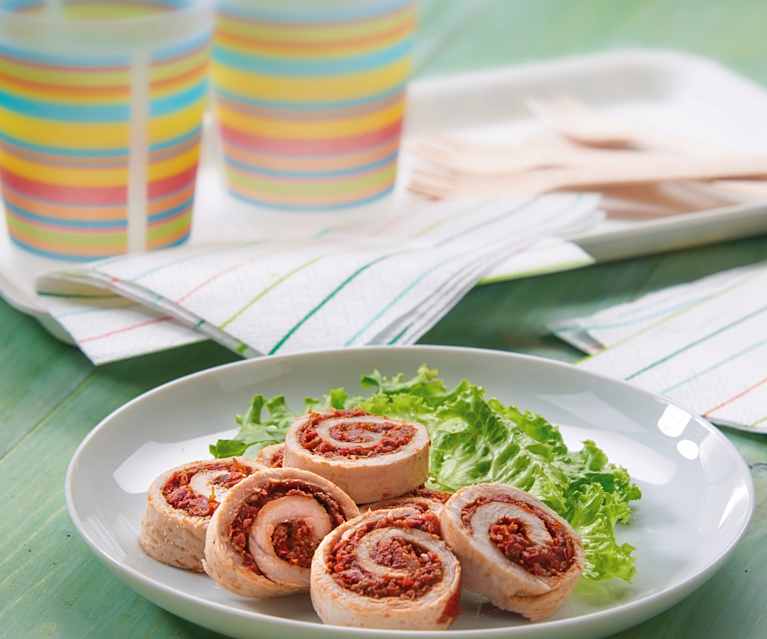 Rotolini di tacchino