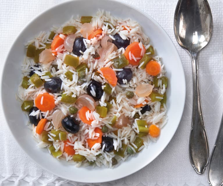 RISO BASMATI FREDDO insalata di riso basmati