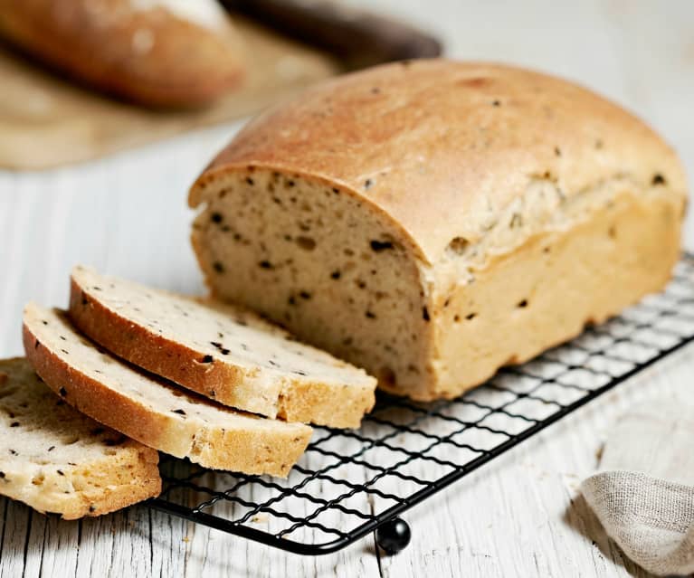 Sourdough (in a date loaf tin) by jancee. A Thermomix <sup>®</sup> recipe  in the category Breads & rolls on , the Thermomix  <sup>®</sup> Community.