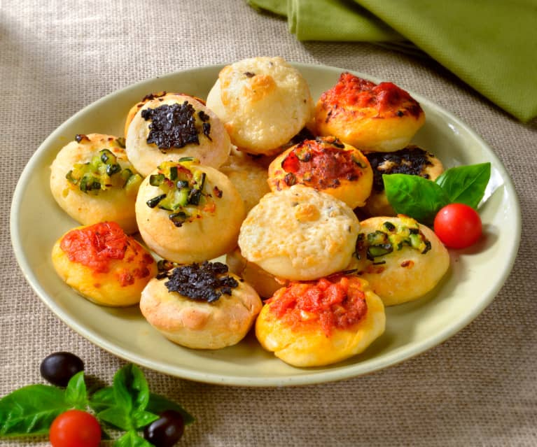 Mini-Focaccia Fantasia - Cookidoo® – oficiální platforma receptů Thermomix®