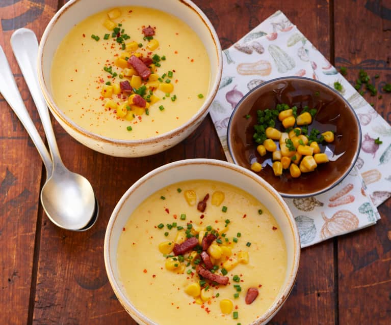 Corn Chowder (Amerikanische Maissuppe)