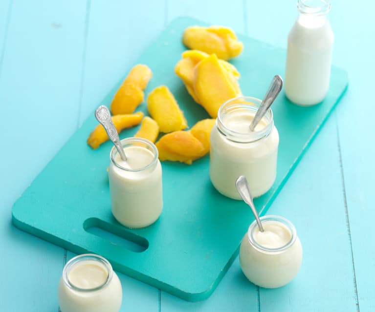 Mango Yoghurt with Condensed Milk