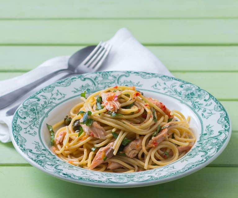 Smoked Salmon Lemon Pasta