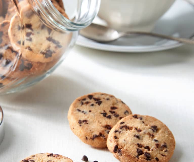 Galletas Cookies con pepitas de chocolate. Receta fácil y rápida. (Con o  sin gluten) - Anna Recetas Fáciles