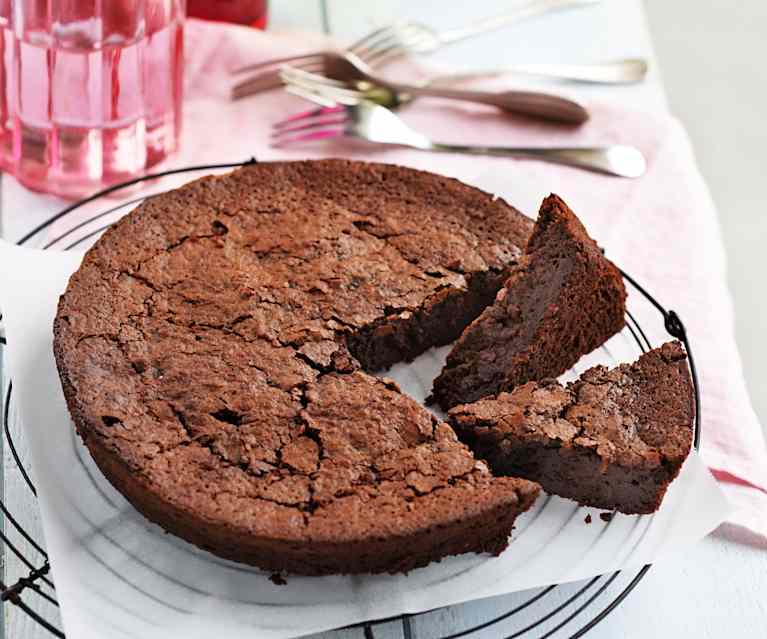 Gâteau sans beurre pomme et chocolat