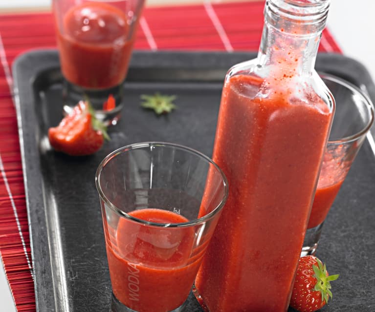 Strawberry Vodka Shot