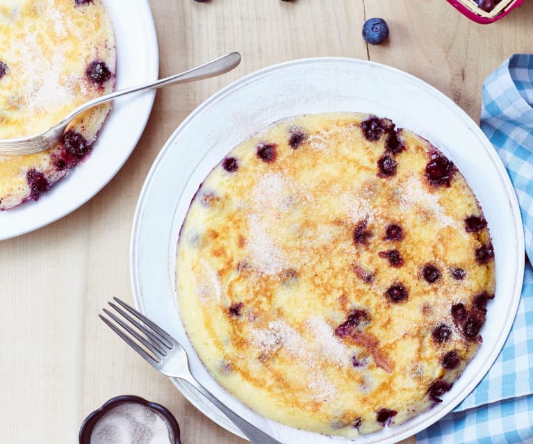 Blaubeer-Pfannkuchen