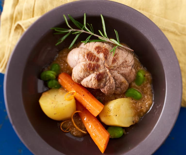 Paupiette de veau à l'orange