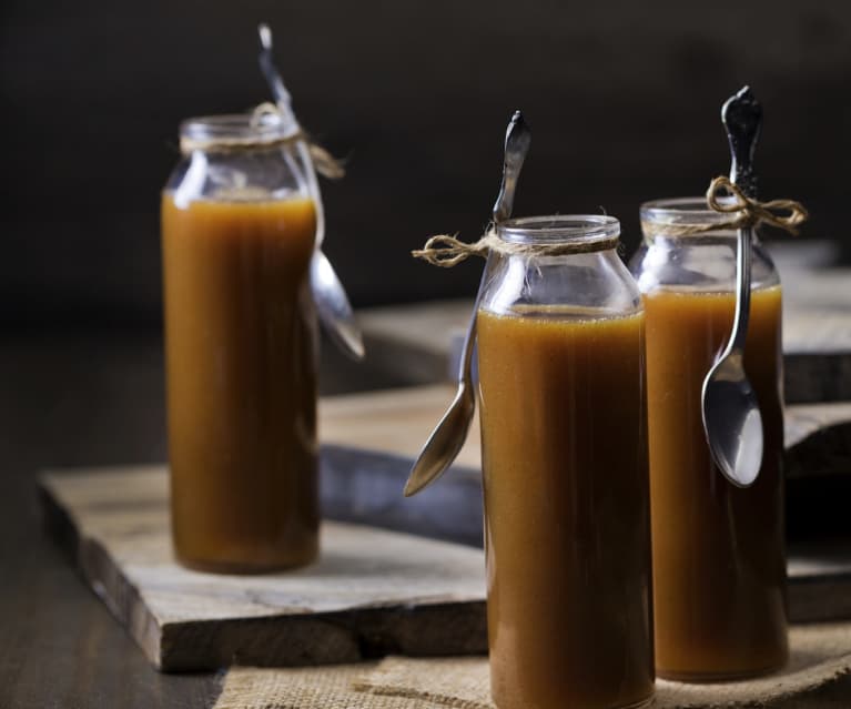 Salted caramel sauce