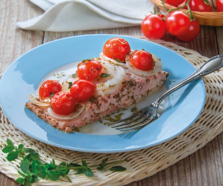 Salmone al cartoccio