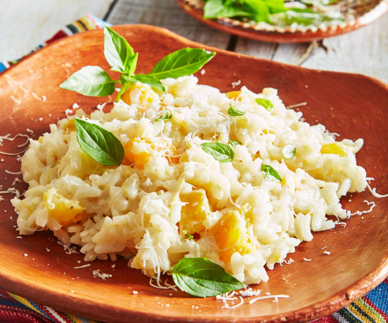 Risotto de calabaza de castilla