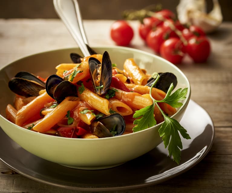 Penne with Mussels