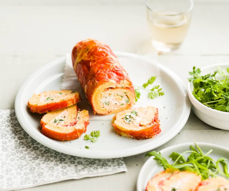 Roulé à la tomate et chèvre aux fines herbes - Cookidoo® – la plateforme de  recettes officielle de Thermomix®