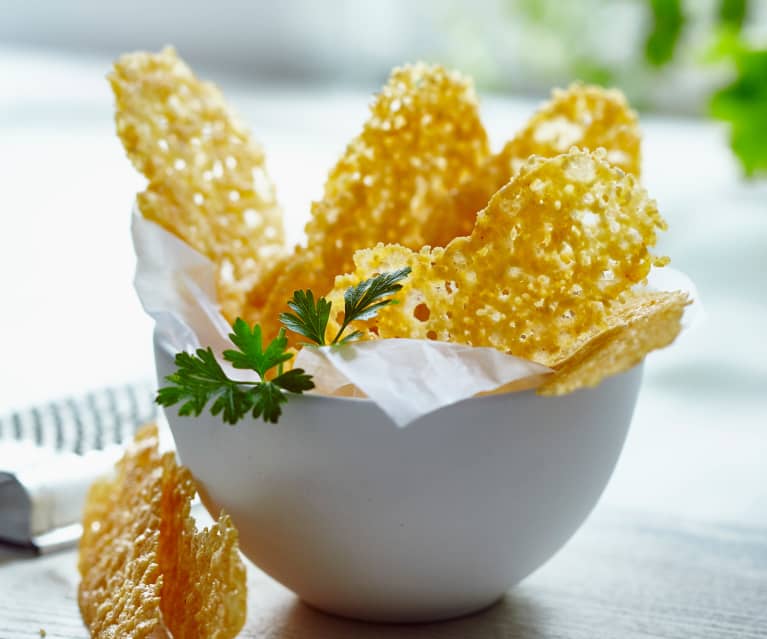 Crackers di Parmigiano Reggiano e paprica